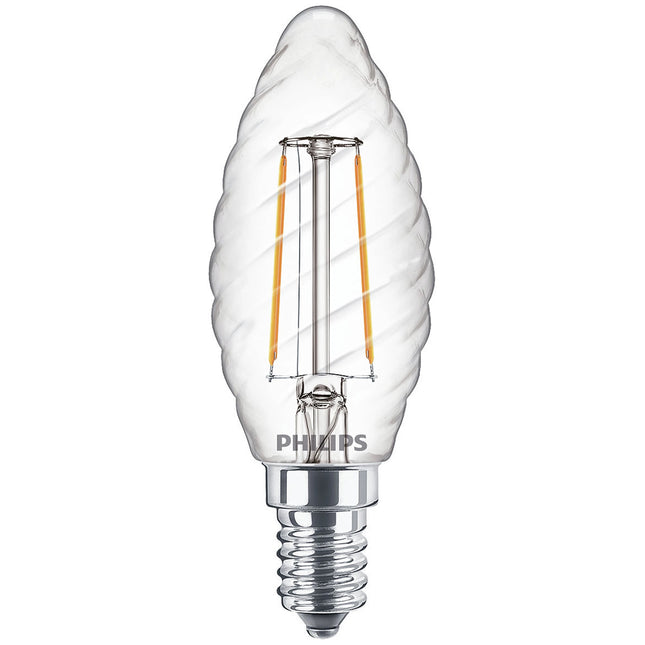 PHILIPS - Light Bulb - E14 - 25 W - 250 Lumen - 2700 K - Bright - Candle image
