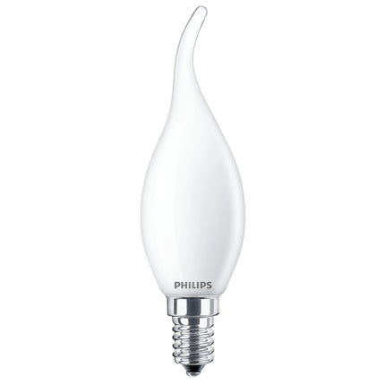 PHILIPS - Light Bulb - E14 - 25 W - 250 Lumen - 2700 K - Frosted - Candle with Tip image