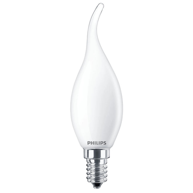 PHILIPS - Light Bulb - E14 - 25 W - 250 Lumen - 2700 K - Frosted - Candle with Tip image
