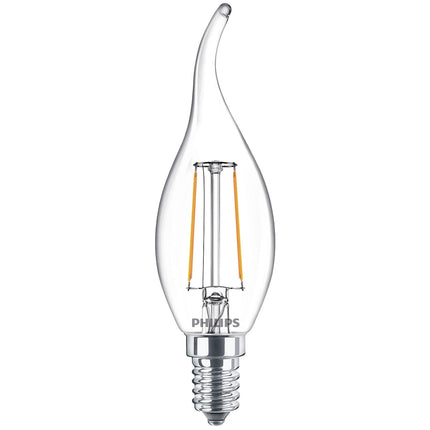 PHILIPS - Light Bulb - E14 - 25 W - 250 Lumen - 2700 K - Bright - Candle with Tip image