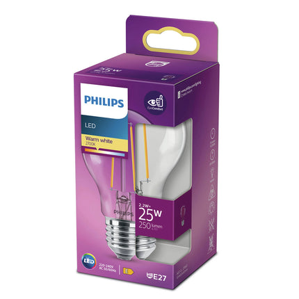 PHILIPS - Light Bulb - E27 - 25 W - 250 Lumen - 2700 K - Bright - Bulb image
