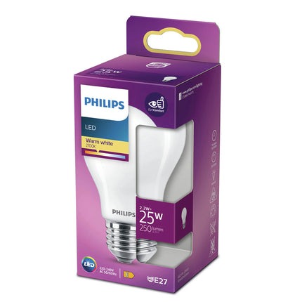 PHILIPS - Light Bulb - E27 - 25 W - 250 Lumen - 2700 K - Frosted - Bulb image