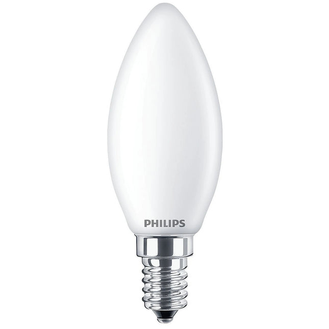 PHILIPS - Light Bulb - E14 - 40 W - 470 Lumen - 2700 K - Frosted - Candle image