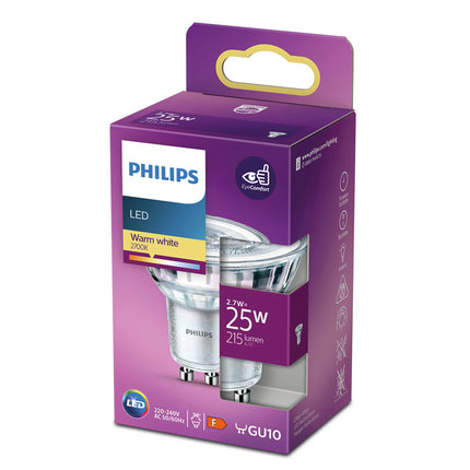 PHILIPS - Reflector Spot - GU10 - 25 W - 215 Lumen - 2700 K - Bright - Reflector Spot image