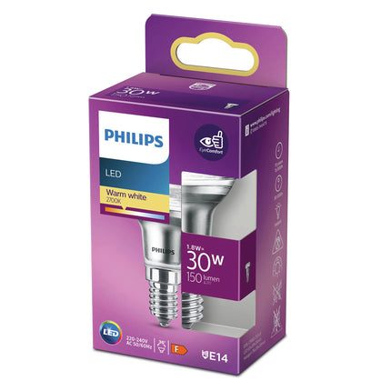 PHILIPS - Reflector Spot - E14 - 30 W - 150 Lumen - 2700 K - Bright - Bulb image