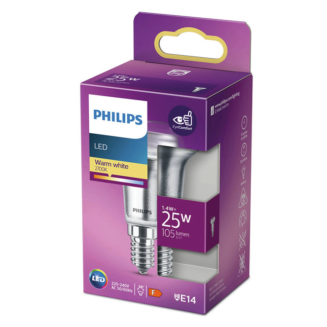 PHILIPS - Reflector Spot - E14 - 25 W - 105 Lumen - 2700 K - Bright - Bulb image