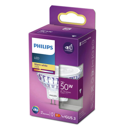 PHILIPS - Reflector Spot - GU5.3 - 50 W - 621 Lumen - 2700 K - Bright - Reflector Spot image