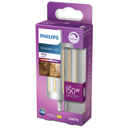 PHILIPS - Light tube - R7S - 150 W - 2460 Lumen - 3000 K - Bright - Light tube - Dimmable image
