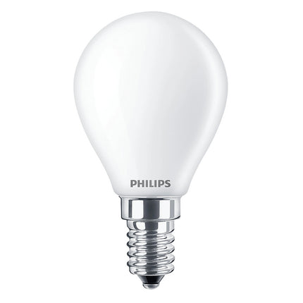 PHILIPS - Light Bulb - E14 - 40 W - 470 Lumen - 2700 K - Frosted - Bulb - Duo Pack image