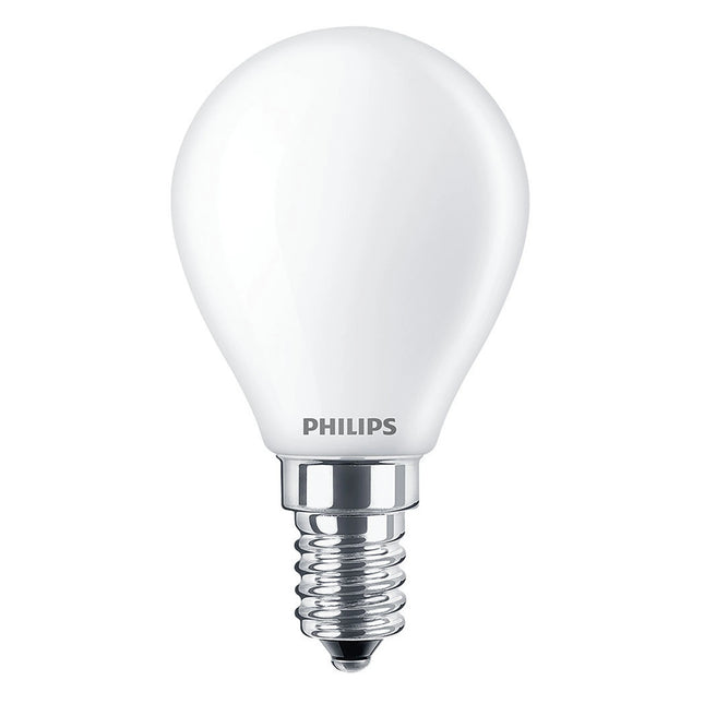 PHILIPS - Light Bulb - E14 - 40 W - 470 Lumen - 2700 K - Frosted - Bulb - Duo Pack image