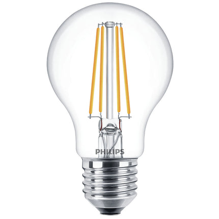 PHILIPS - Light Bulb - E27 - 60 W - 806 Lumen - 2700 K - Bright - Bulb - Duo Pack image