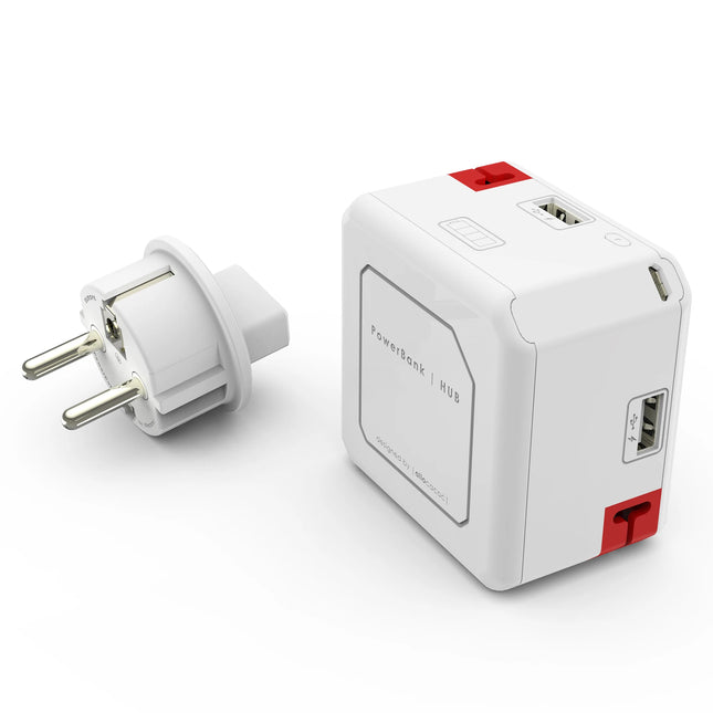 POWERCUBE - PowerUSB 2.0 HUB portable PowerBank 5000mAh image