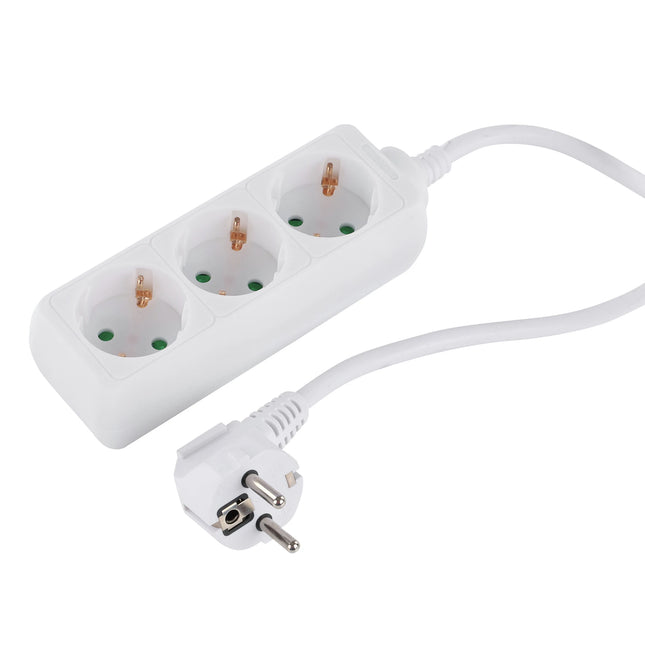 QLINK - Table Socket - 3 x EU socket to EU plug - 1.5 m image