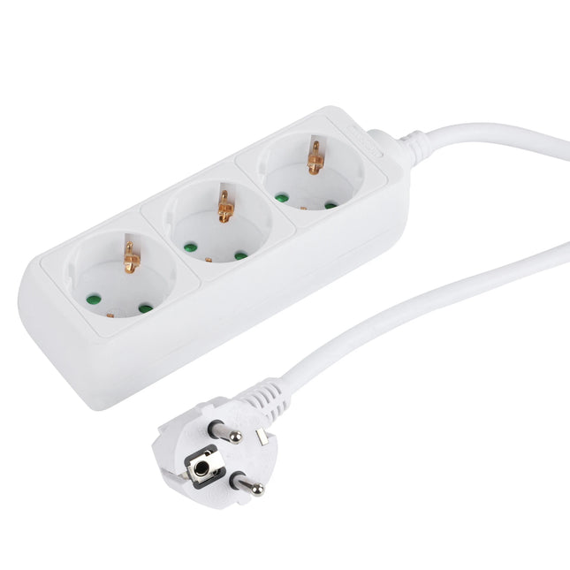 QLINK - Table Socket - 3 x EU socket to EU plug - 3.0 m image