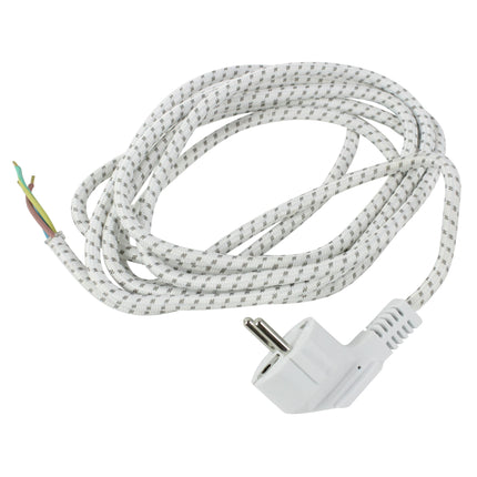 SCANPART - Ironing Cord - Covered - White - 3 m image