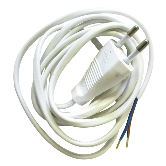 SCANPART - Connection cable - Plug 220 V (Male) - Cable 1.8 m 2 x 0.75 mm image