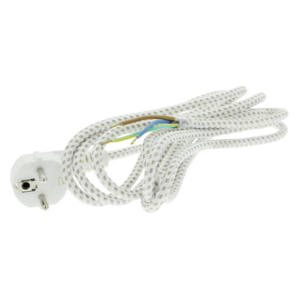 HOUSE BRAND - Ironing Cord - Covered - White - 3 m image