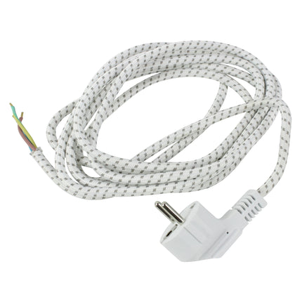 HOUSE BRAND - Ironing Cord - Covered - White - 3 m image