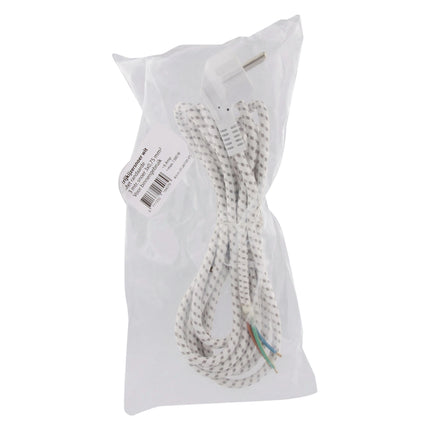 HOUSE BRAND - Ironing Cord - Covered - White - 3 m image