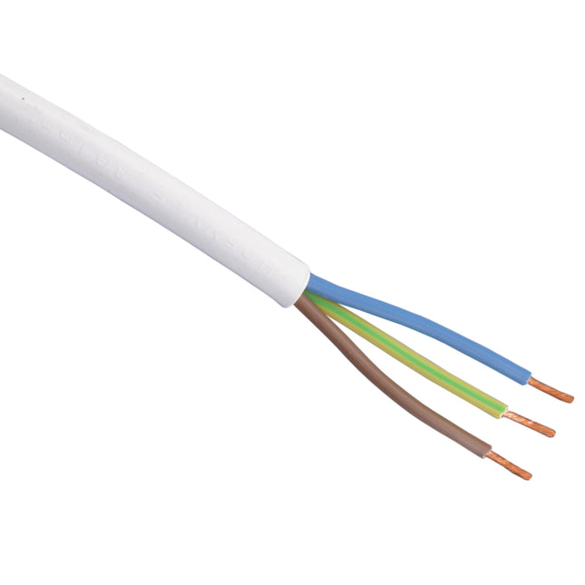 HOUSEBRAND - connection cord 3x1.50mm 5.0m white image