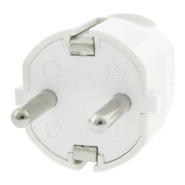 HOUSEBRAND - plug +RA straight plastic white image