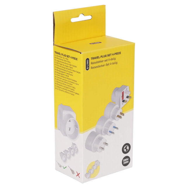 Q-link - Universal set of travel plugs a4 image
