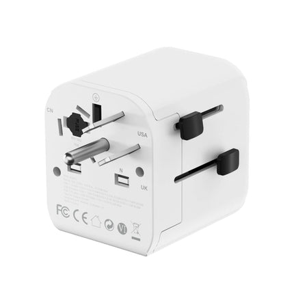 GEMBIRD - Travel Adapter - Universal - EU Socket - World (200+ countries) image