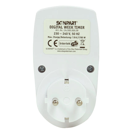 SCANPART - digital timer week image