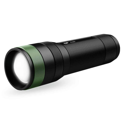 GP - Flashlight - CR32 - 300 lumens - Black + Green - 3x AAA batteries image