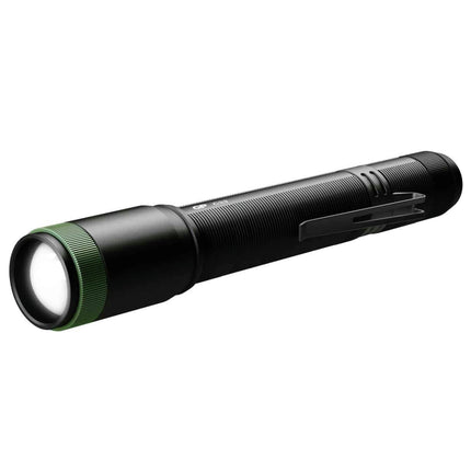 GP - Flashlight - CR33 - 150 lumens - Black + Green - 2x AA batteries image