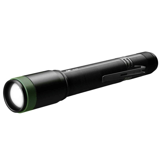 GP - Flashlight - CR33 - 150 lumens - Black + Green - 2x AA batteries image