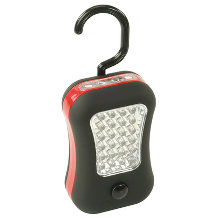 HYCELL - Flashlight - Display - 15 Lumen - Black + Red - 3x AAA Batteries - Pack of 12 image