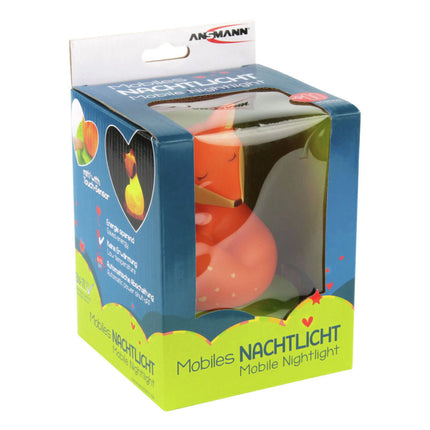 ANSMANN - mobile LED night light fox image