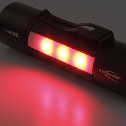 ANSMANN - Flashlight - Future Multi - 220 Lumen - Black - 3x AAA Batteries image