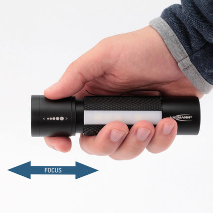 ANSMANN - Flashlight - Future Multi - 220 Lumen - Black - 3x AAA Batteries image