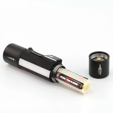 ANSMANN - Flashlight - Future Multi - 220 Lumen - Black - 3x AAA Batteries image