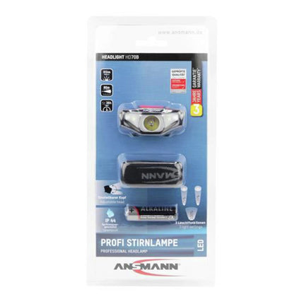 ANSMANN - Headlamp - HD70B - 65 Lumen - Black image