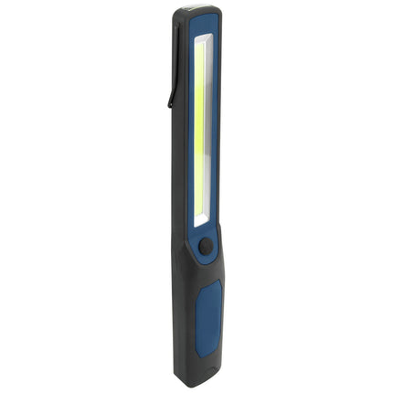 ANSMANN - Flashlight - WL250B - 215 lumens - Black + Blue - 2x AA batteries image