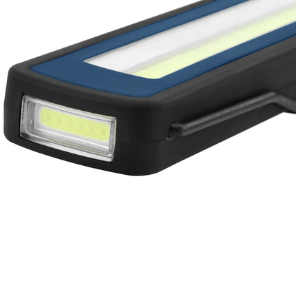 ANSMANN - Flashlight - WL250B - 215 lumens - Black + Blue - 2x AA batteries image