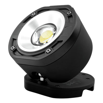 ANSMANN FL1100R - Rechargeable LED Work Light - Rotatable magnetic base - Hanging hook - Rechargeable - 10 W - 1100 Lumen - 6000 K - Bright - Spotlight image
