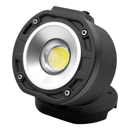 ANSMANN FL1100R - Rechargeable LED Work Light - Rotatable magnetic base - Hanging hook - Rechargeable - 10 W - 1100 Lumen - 6000 K - Bright - Spotlight image