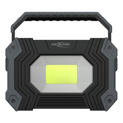 ANSMANN FL2500R - Rechargeable LED Work Light - Robust - Integrated Powerbank - Rechargeable - 30 W - 2400 Lumen - 6500 K - Bright - Spotlight - Dimmable image