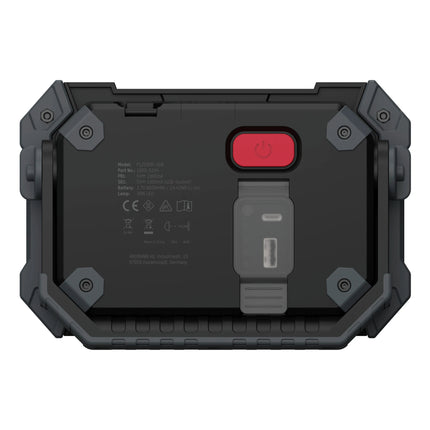 ANSMANN FL2500R - Rechargeable LED Work Light - Robust - Integrated Powerbank - Rechargeable - 30 W - 2400 Lumen - 6500 K - Bright - Spotlight - Dimmable image