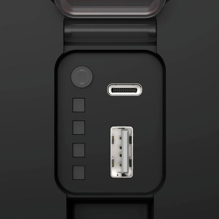 ANSMANN FL2500R - Rechargeable LED Work Light - Robust - Integrated Powerbank - Rechargeable - 30 W - 2400 Lumen - 6500 K - Bright - Spotlight - Dimmable image