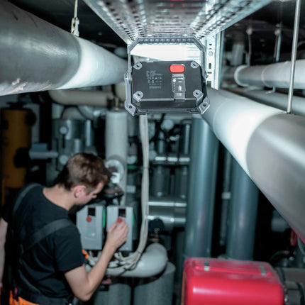 ANSMANN FL2500R - Rechargeable LED Work Light - Robust - Integrated Powerbank - Rechargeable - 30 W - 2400 Lumen - 6500 K - Bright - Spotlight - Dimmable image