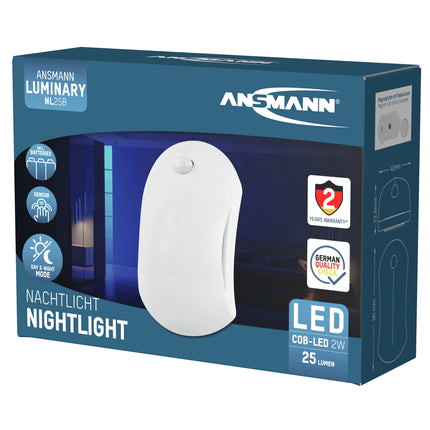 ANSMANN - LED night light with dusk/motion sensor - NL25B image