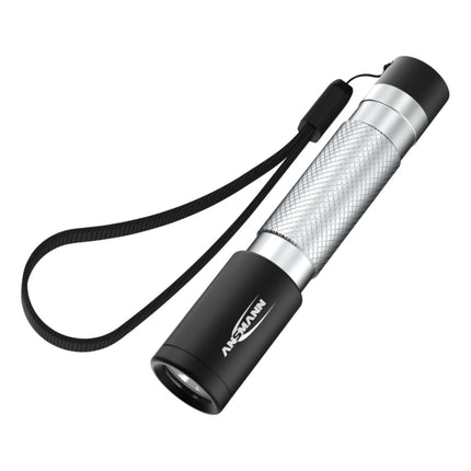 ANSMANN - Flashlight - 50B - 55 lumens - Black + Silver - 1x AAA battery image