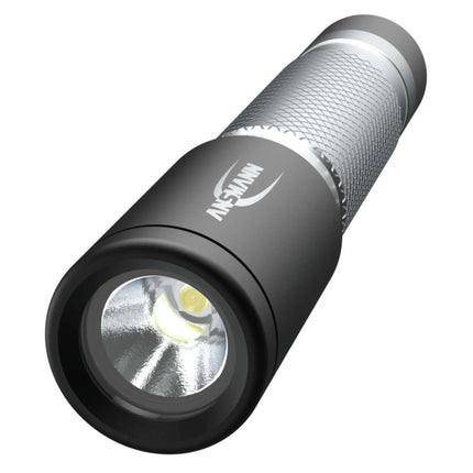 ANSMANN - Flashlight - 50B - 55 lumens - Black + Silver - 1x AAA battery image