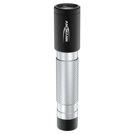 ANSMANN - Flashlight - 50B - 55 lumens - Black + Silver - 1x AAA battery image