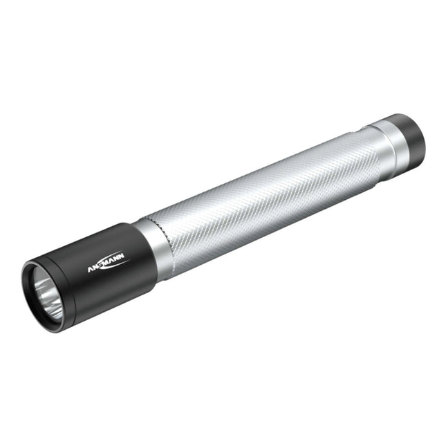 ANSMANN - Flashlight - 150B - 150 lumens - Black + Silver - 2x AA batteries image